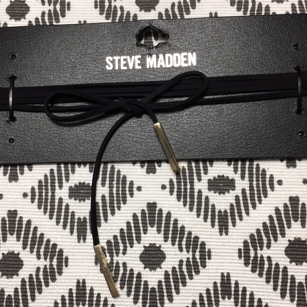 Steve Madden Choker Necklace - Black - NWT